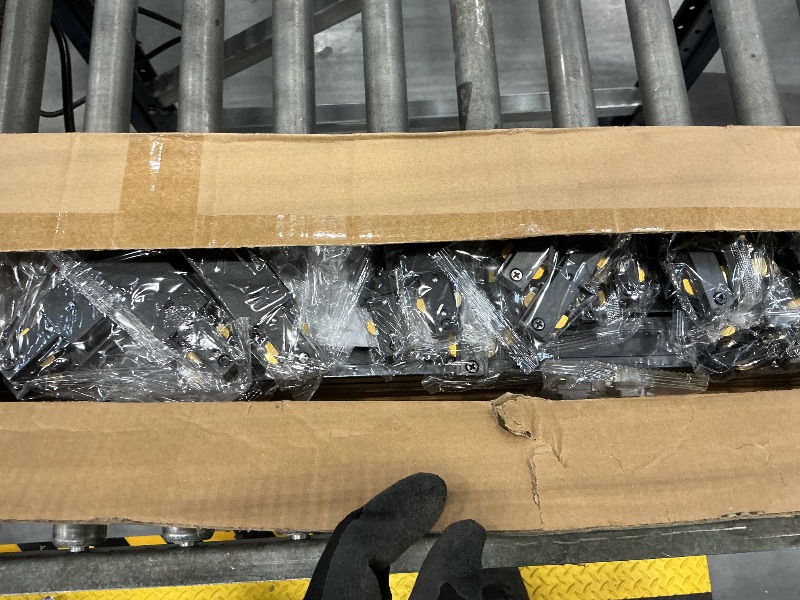 Photo 1 of Zanixor 52FT H Track Lighting Rail Kit, Black 120V H Type Track Rail SystemspSr143r7CH