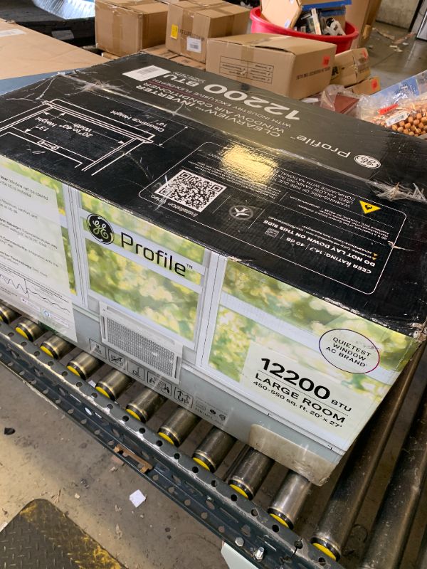 Photo 1 of GE Profile ClearView 12,200 BTU Window Air Conditioner
