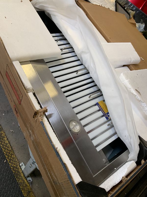 Photo 1 of VIKIO HOME 36" Under Cabinet Range Hood - 980 CFM, Stainless Steel