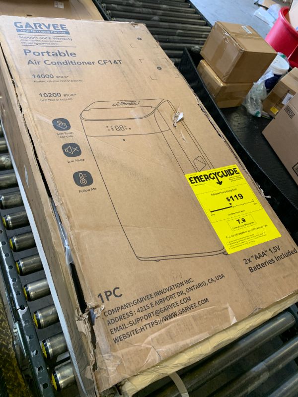 Photo 1 of PeakPursuit 14,000 BTU Portable Air Conditioner