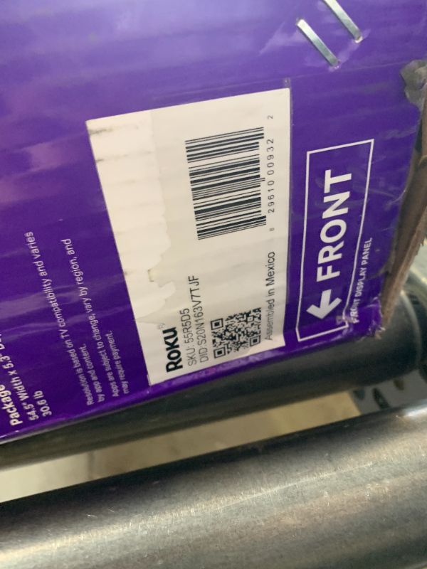 Photo 1 of Roku 55-Inch Select Series Smart TV 2026-4K QLED TV - Roku TV