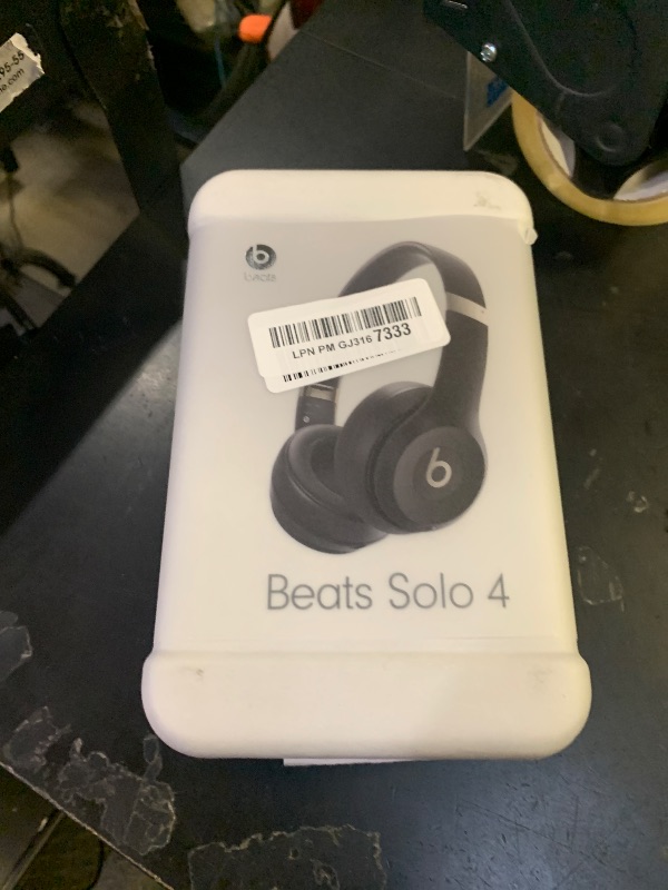 Photo 1 of Beats Solo 4 Wireless On-Ear Headphones - Matte Black