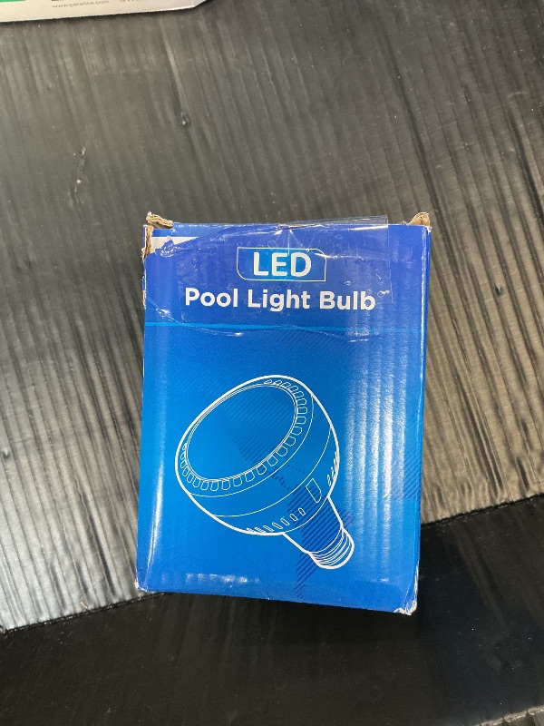 Photo 1 of Broadroad LED Pool Light Bulb, Daylight White, 6000K