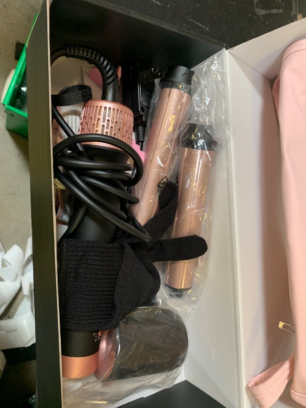 Photo 1 of MESCOMB Dual Voltage Hair Styler - 3-in-1 Dryer & Curler