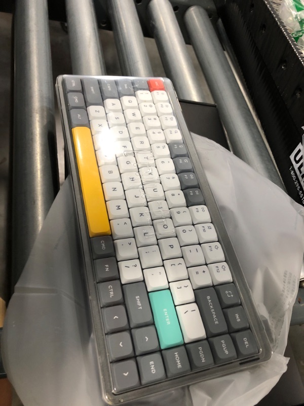 View 3 of [BLUETOOTH DOESN'T WORK] nuphy Air75 V2 75% Mechanical Keyboard Grey Gateron Moss Switch