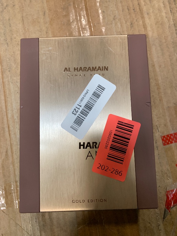 View 2 of [Nearly Fully Empty] Al Haramain Amber Oud Gold Edition Arabian Perfume for Women and Men Unisex Long Lasting Amber 60ml (2.0 oz)