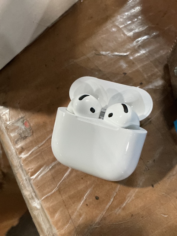 View 2 of **PARTS ONLY** Apple AirPods 4 (Renewed)