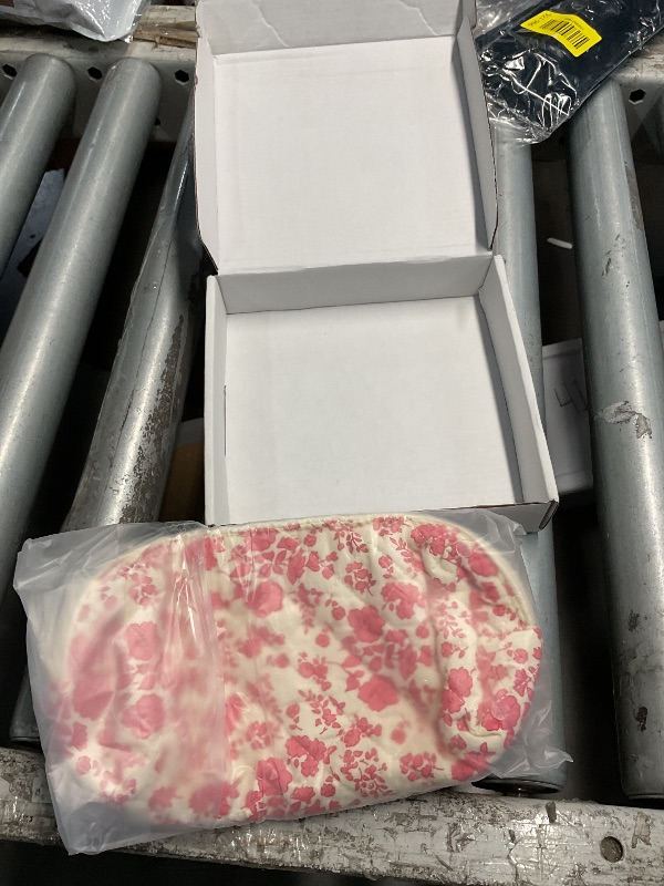 View 2 of ***SMALL BAG ONLY*** Lestp 2-Piece Quilted Flower Makeup Bag Set