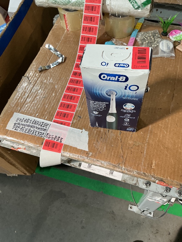 View 2 of Oral-B iO Series 7 Deep Clean + Protect Electric Toothbrush, Black