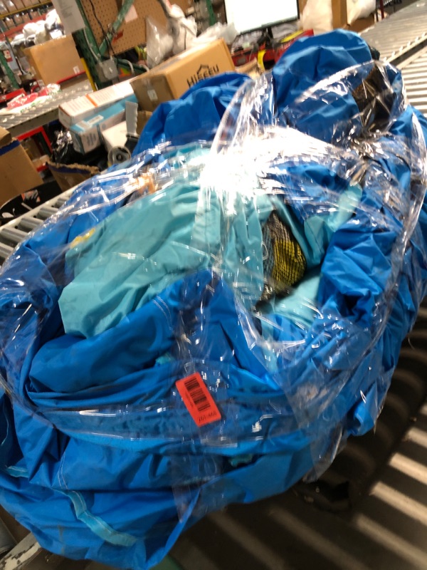 View 3 of ***STOCK PHOTO FOR REFERENCE ONLY***Inflatable Bounce House for Kids 146 x 132 x 82 inch, Indoor/Outdoor Bouncy House with Large Splashing Pool, Bouncing Area, 2 Water Slides,Climbing Wall, UL Certified Blower Included1