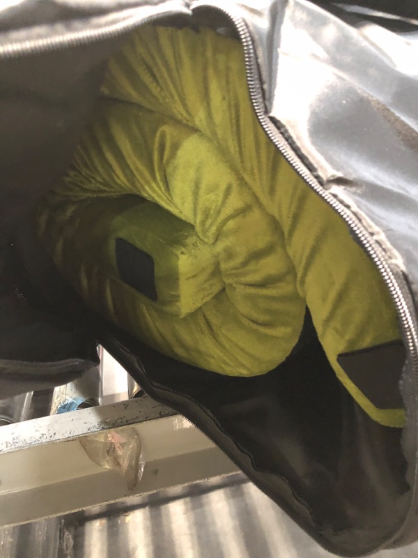 View 2 of ***STOCK PHOTO FOR REFERENCE ONLY***Easthome 4 Inch Memory Foam Camping Mattress Pad with Pillow, Avocado Green