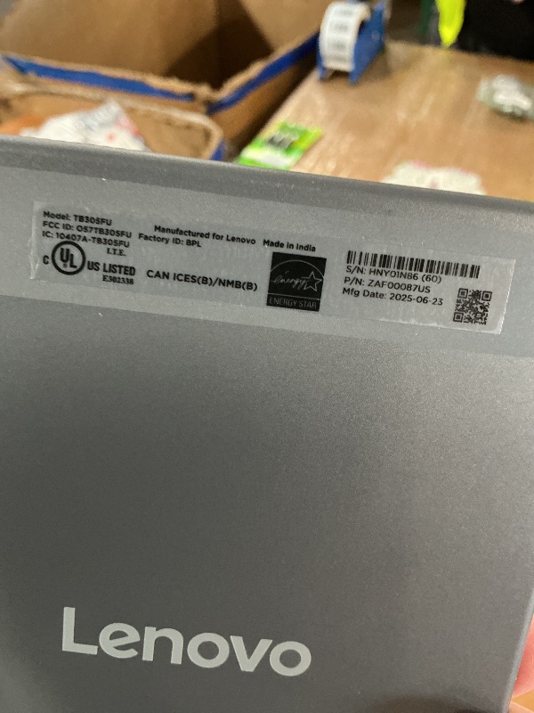 View 3 of ****crack in screen****
Lenovo Tab One - Lightweight Tablet - up to 12.5 Hours of YouTube Streaming - 8.7" HD Display - 4 GB Memory - 64 GB Storage - MediaTek Helio G85 - Includes Folio Case
