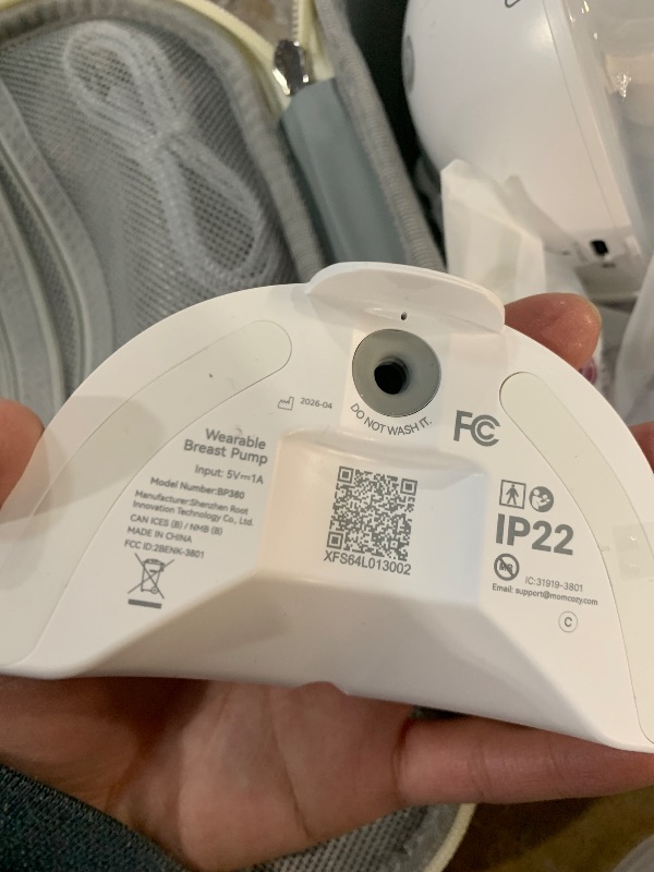 View 4 of Momcozy M5 Smart Wearable Breast Pump - 2-Pack