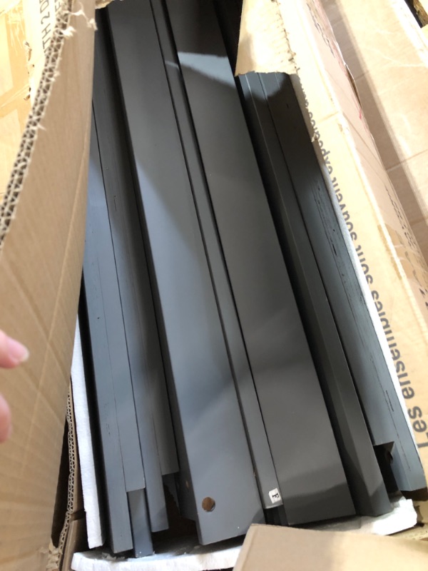 View 3 of ***PARTIAL SET - PRICE ADJUSTED*** Coaster Bedroom Ashton 2-drawer Wood Twin Over Full Bunk Bed Grey 460182 at Payless Furniture