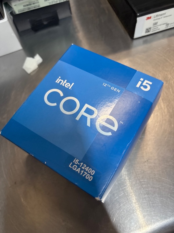 View 2 of Intel Core i5-12400 Desktop Processor 18M Cache, up to 4.40 GHz