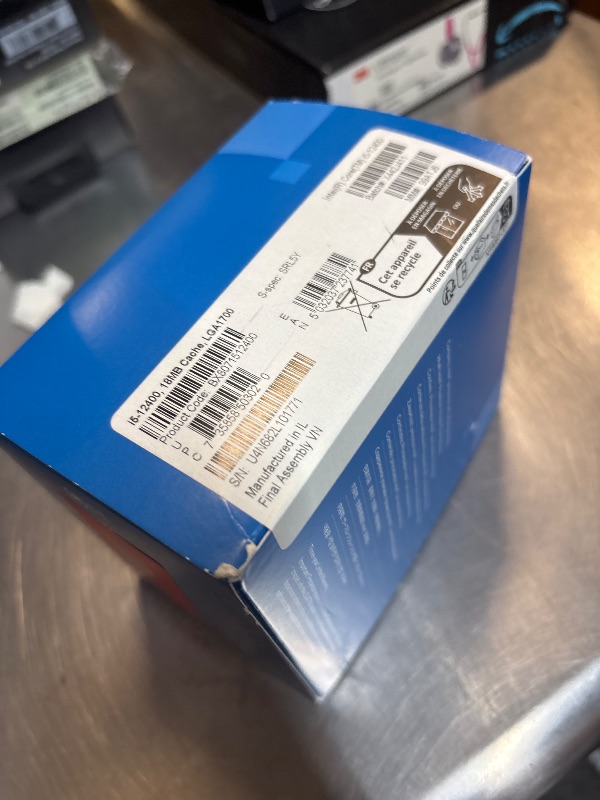 View 3 of Intel Core i5-12400 Desktop Processor 18M Cache, up to 4.40 GHz