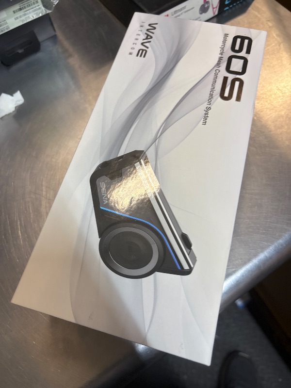 View 4 of Sena 60S Motorcycle Communication Headset with Wave, Mesh, and Bluetooth Intercom, 2nd Generation Sound by Harman Kardon