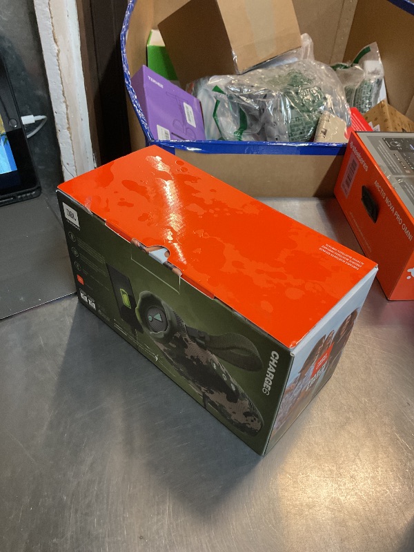 View 2 of JBL Charge 6 - Portable Waterproof & DropProof Bluetooth Speaker (Squad)