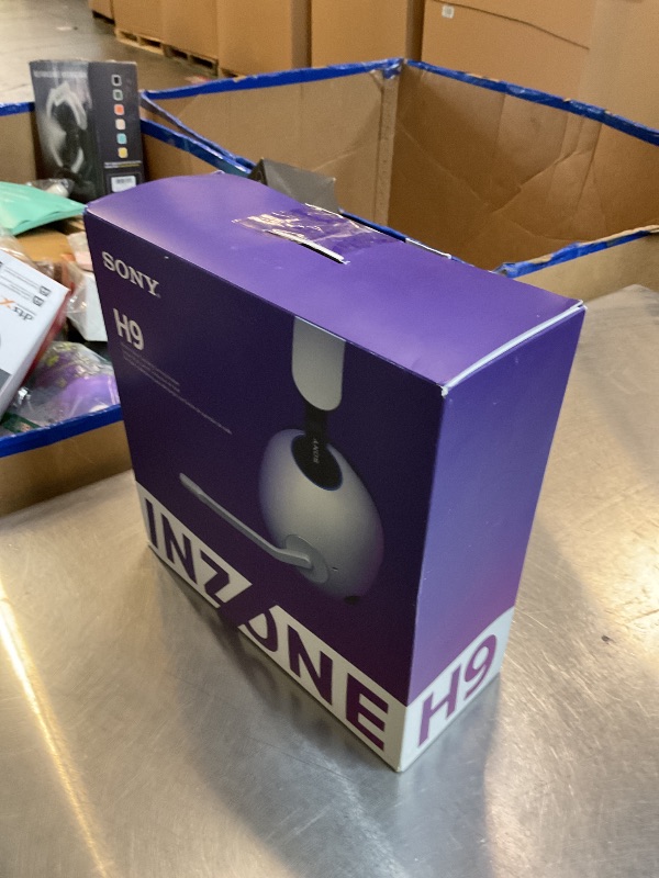 View 2 of Sony INZONE H9 Wireless Noise Cancelling Gaming Headset - White