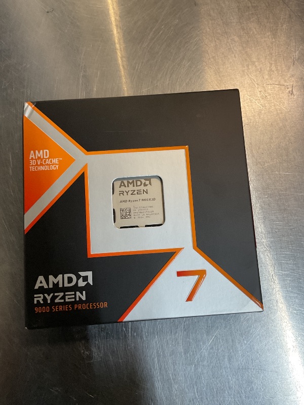 View 3 of AMD Ryzen 7 9800X3D 8-Core Desktop Processor