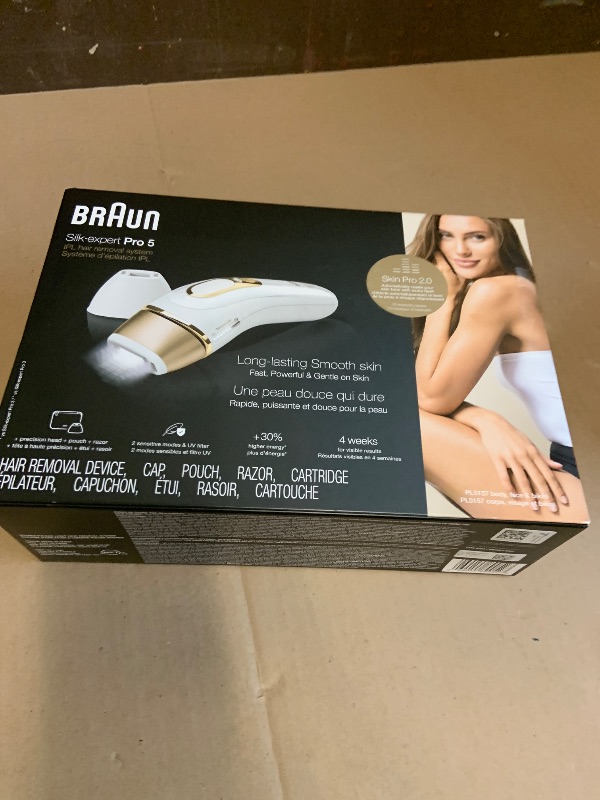 Photo 1 of Braun Silk-expert Pro 5 IPL Hair Removal Device