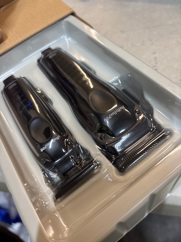 Photo 1 of BaBylissPRO Hair Trimmer & Hair Clipper Prepack, Compact LO-PROFX, Black