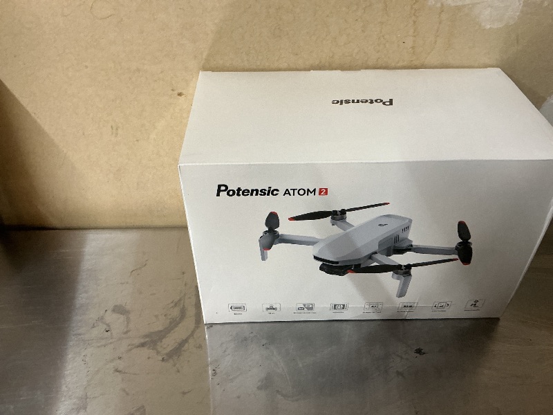 Photo 1 of Potensic ATOM 2 Drone with Camera for Adults 4K, 10KM Range, Fly More Combo