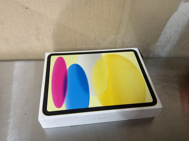 Photo 1 of Apple iPad 11-inch: A16 chip, 11-inch Model, Liquid Retina Display, 128GB, Wi-Fi 6, 12MP Front/12MP Back Camera, Touch ID, All-Day Battery Life — Yellow