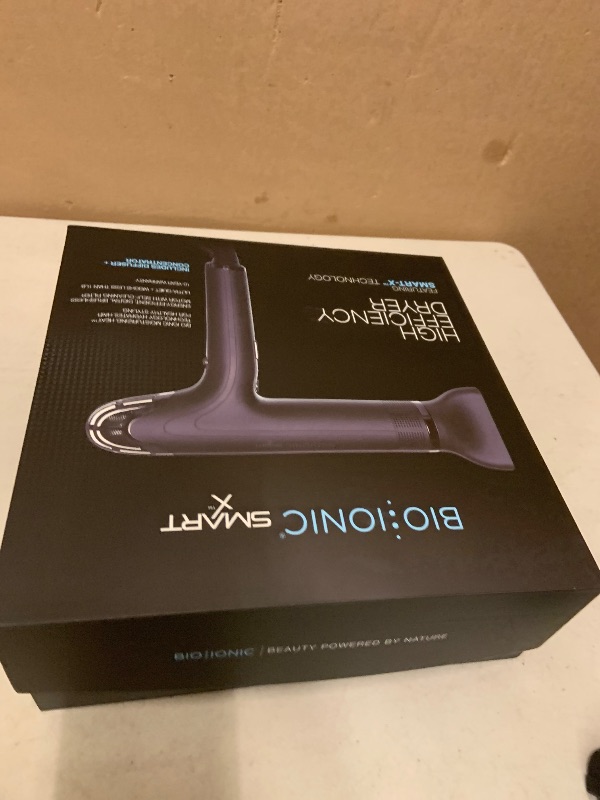 Photo 1 of Bio Ionic SMART-X Hair Dryer with Diffuser - Blue