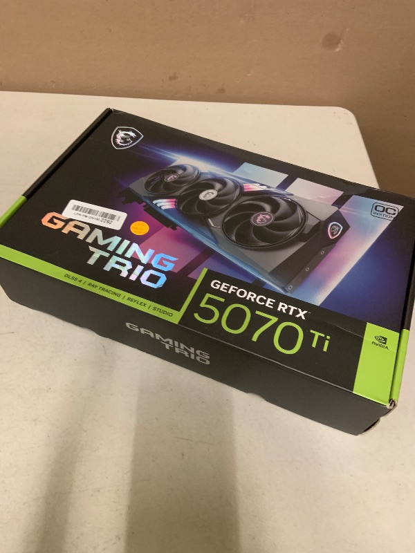 Photo 1 of msi Gaming RTX 5070 Ti Graphics Card