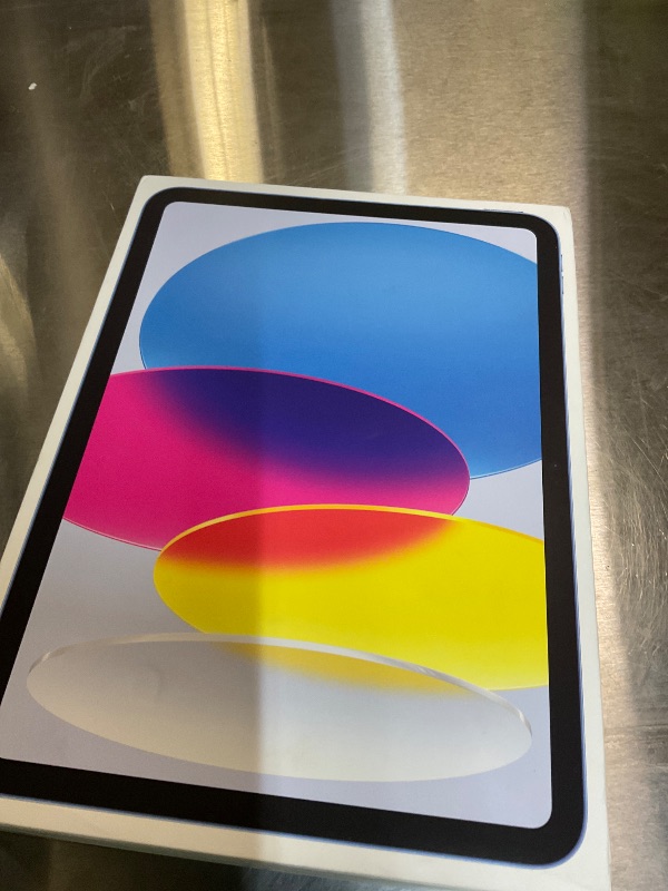 Photo 1 of Apple iPad 11-inch: A16 chip, 11-inch Model, Liquid Retina Display, 128GB, Wi-Fi 6, 12MP Front/12MP Back Camera, Touch ID, All-Day Battery Life — Blue