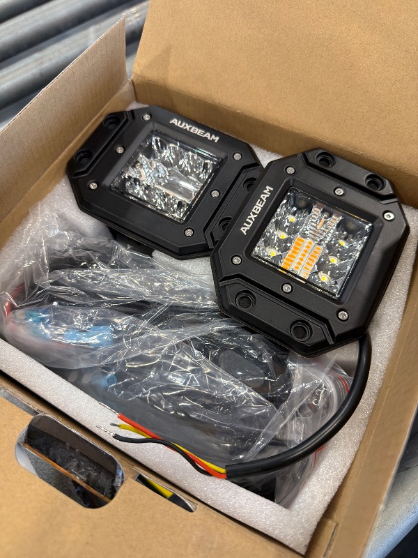 View 3 of Auxbeam XP-Ultra 3" LED Ditch Light Pods (2-Pack)