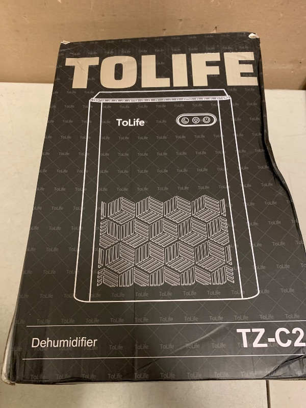 View 2 of ToLife Dehumidifier, 1000 Sq Ft, 95 oz Tank, Sleep Mode