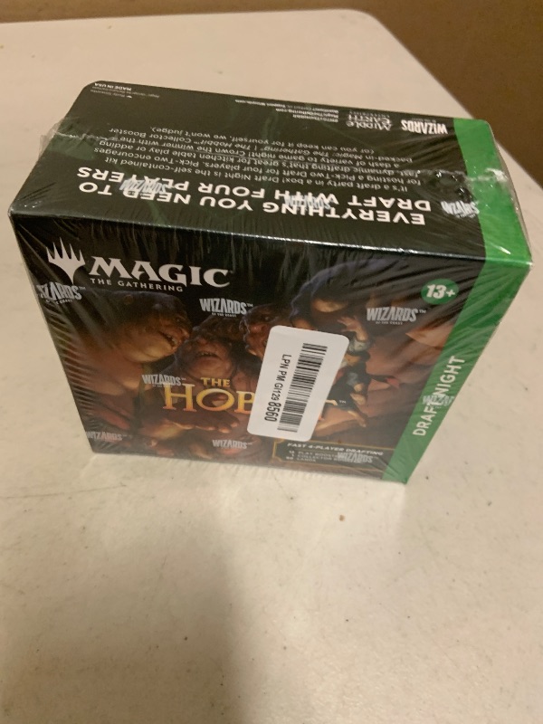 Photo 1 of Magic: The Gathering The Hobbit Draft Night Card Game
