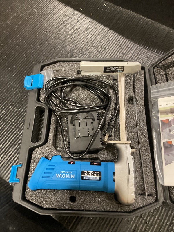 Photo 1 of MINOVA Brushless Foam Rubber Saw 8" Kit