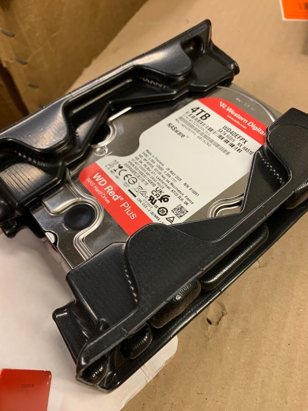Photo 1 of Western Digital 4TB WD Red Plus NAS Internal Hard Drive