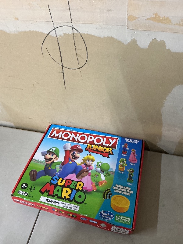 Photo 1 of Monopoly Junior Super Mario Edition Board Game