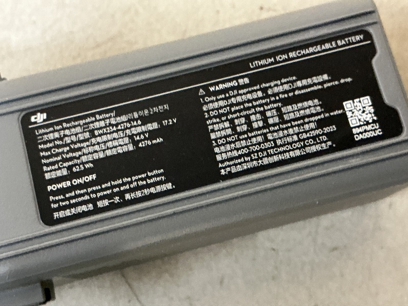 Photo 1 of DJI Air 3S Intelligent Flight Battery