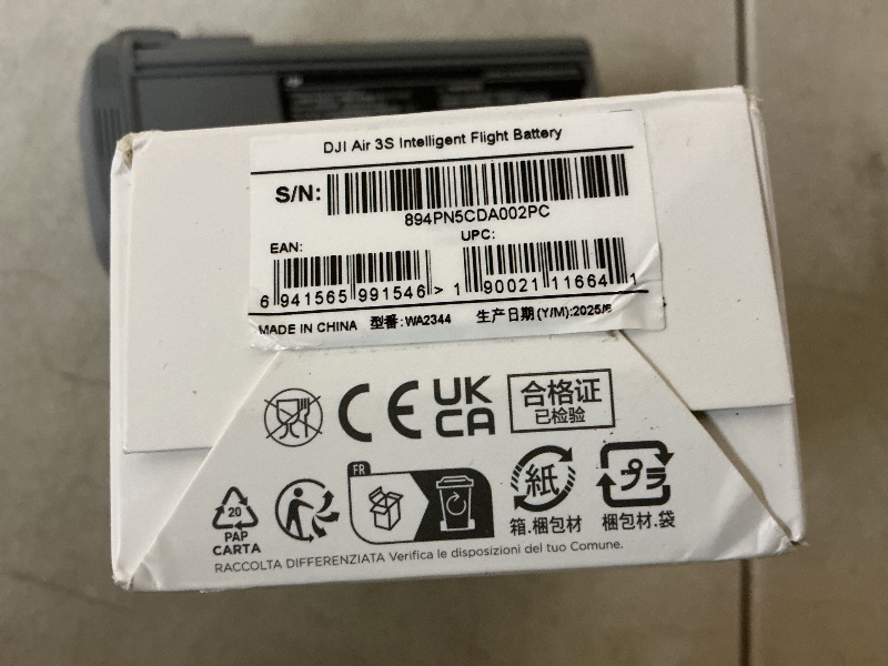 Photo 1 of DJI Air 3S Intelligent Flight Battery