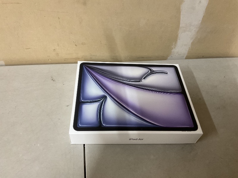 Photo 1 of Apple iPad Air 13-inch (M4): Liquid Retina Display, 128GB, 12MP Front/Back Camera, Wi-Fi 7 with Apple N1, Touch ID, All-Day Battery Life — Space Gray