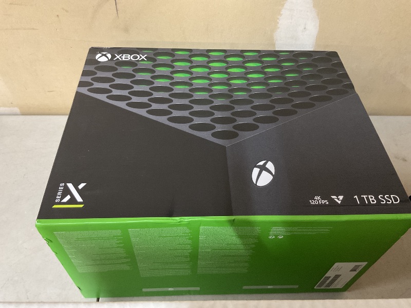 Photo 1 of Xbox Series X - Gaming Console - 1TB SSD - Includes Wireless Controller - 4K Gaming - 120FPS - Carbon Black