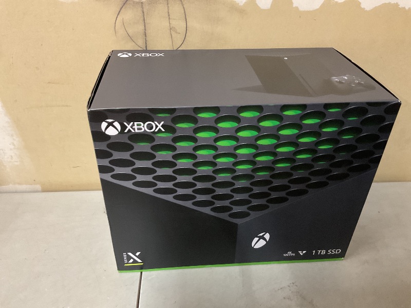Photo 1 of Xbox Series X - Gaming Console - 1TB SSD - Includes Wireless Controller - 4K Gaming - 120FPS - Carbon Black