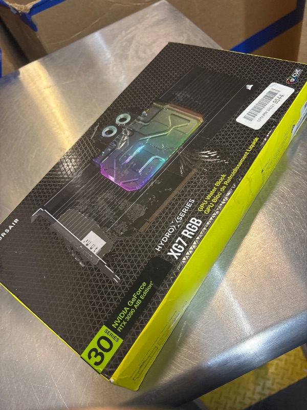 View 2 of Corsair Hydro X Series XG7 RGB GPU Water Block for NVIDIA GeForce RTX 30-Series
