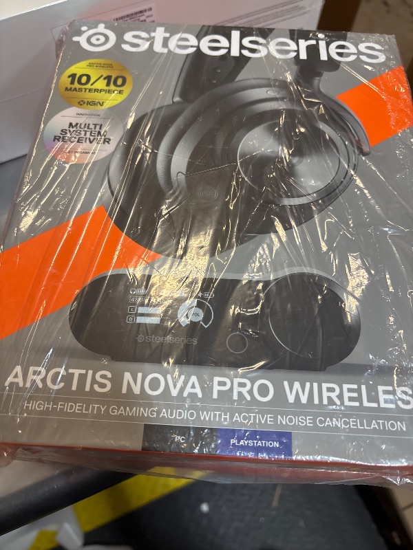 Photo 1 of SteelSeries Arctis Nova Pro Wireless Multi-System Gaming Headset - Black