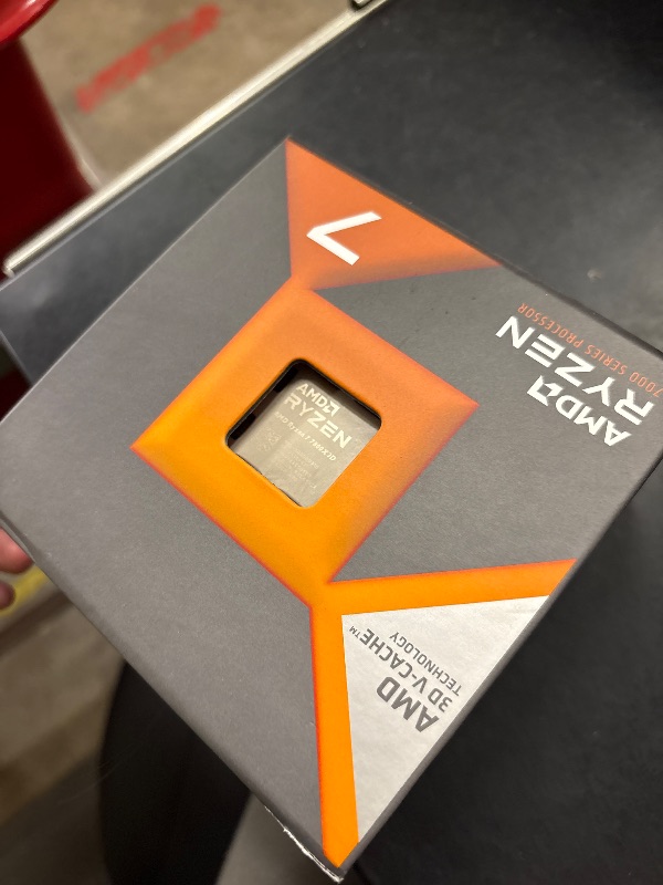 View 2 of AMD Ryzen 7 7800X3D 8-Core Desktop Processor