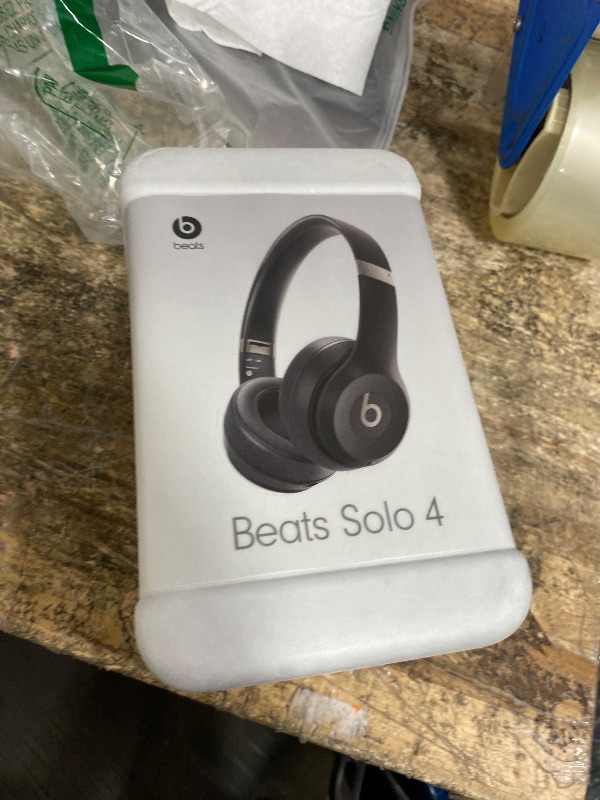 View 5 of **FACTORY SEALED** Beats Solo 4 - Wireless On-Ear Bluetooth Headphones, Up to 50-Hour Battery Life, Ultra-Lightweight Comfort, Powerful and Balanced Sound, Apple & Android Compatible - Matte Black