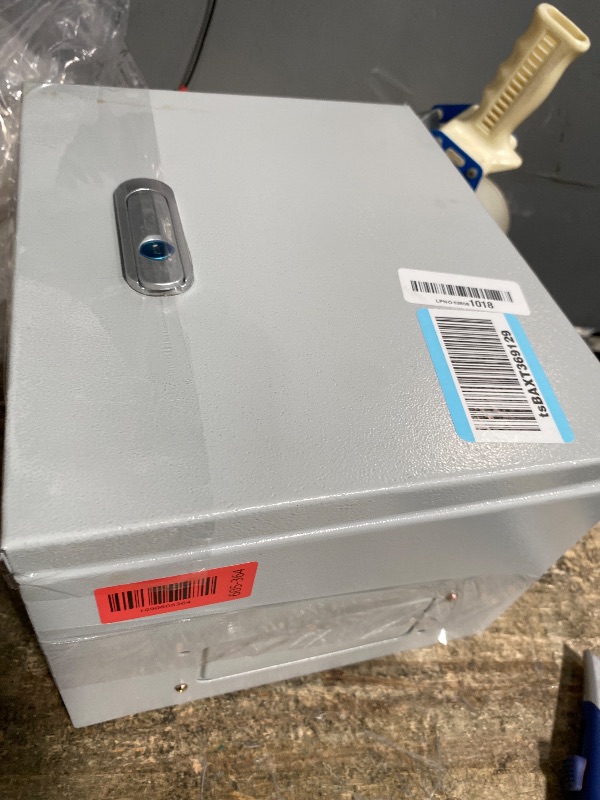 View 2 of **LOCKED** Steel Electrical Junction Box, Indoor&Outdoor Electrical Enclosure Box, Wall Mounted Waterproof&Dustproof Metal Box, Universal Electric Equipment Enclosure Box with Safety Locks and Mounting Plates