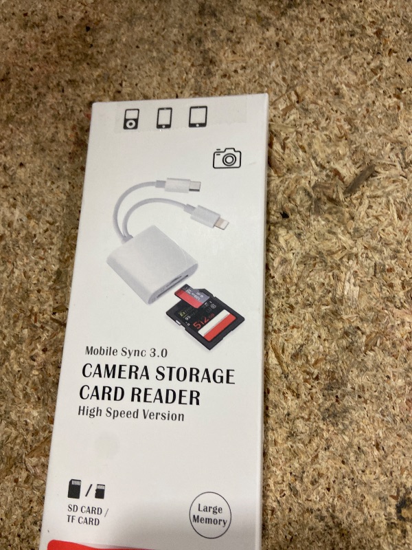 View 2 of [Apple MFi Certified] SD Card Reader for iPhone iPad Mac, USB C & Lightning Dual Interface Memory Card Reader, Digital Camera Adapter to iPhone/MacBook/USBC Laptop for SD/Micro SD Card, Plug and Play
