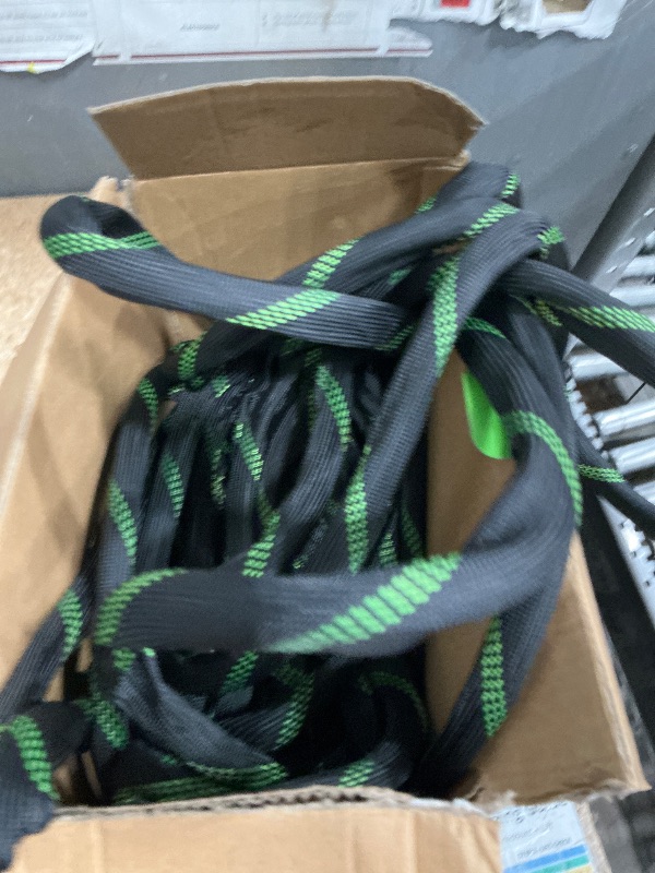 View 2 of 100ft Garden Hose?Non-Expandable Water Hose with 8 Function Spray Nozzle, Burst-Resistant?Kink-Free?Lightweight?Durable & Flexible 3/4" Garden Hose for Gardening, Yard?Lawn, Car Washing
