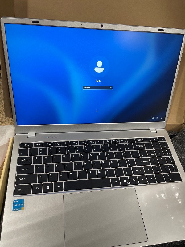 View 3 of **laptop is locked needs password 
INHONLAP 15.6" Laptop, 16GB RAM, 256GB SSD, 6500Y Processor